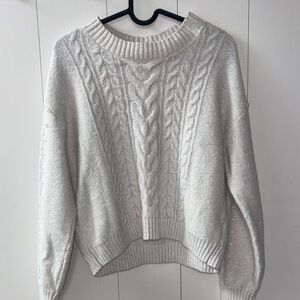 Old Navy Kids Cable Knit Sweater - White